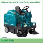Máy quét rác ngồi lái hoạt động bằng động cơ nổ Eureka Xtrema HDK