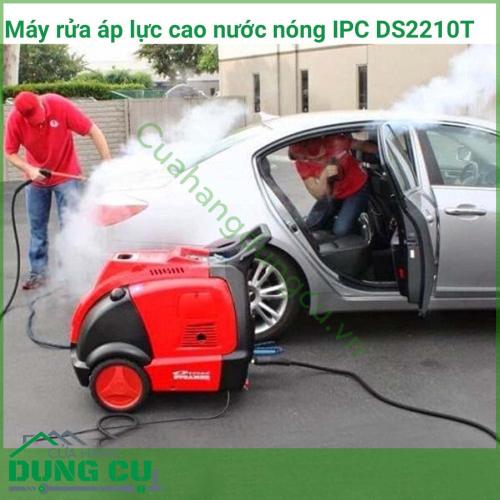 Máy rửa áp lực cao nước nóng IPC DS2210T có 2 chế độ rửa nước nóng hoặc nước lạnh, dễ dàng sử dụng.