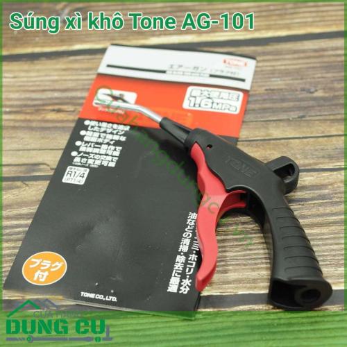 Súng xì khô Tone AG-101 xịt hơi phục vụ việc rửa xe và xì khô xe sản phẩm thiết bị súng xì khô.