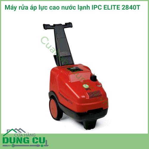 Máy rửa áp lực cao nước lạnh IPC ELITE 2840T là máy xịt nước áp lực cao chuyên dụng để vệ sinh, làm sạch ở các công trình xây dựng, nhà máy sản xuất, xưởng đông lạnh, xưởng thủy hải sản, khu chế biến thực phẩm,..