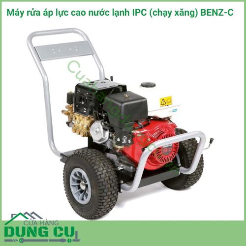 Máy rửa áp lực cao nước lạnh IPC (chạy xăng) BENZ-C là dòng máy lý tưởng cho việc rửa xe và sân xưởng. Được sử dụng rộng rãi trong các tiệm rửa xe chuyên nghiệp