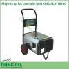 Máy rửa áp lực cao nước lạnh KOISU LA-1895C lý tưởng để rửa xe máy, ô tô, băng chuyền, nhà xưởng, sảnh các tòa nhà... Máy có trang bị tính năng tự động ngắt khi nhả cò súng để tiết kiệm điện. 