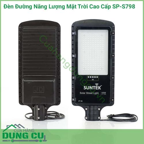 Đèn đường năng lượng mặt trời cao cấp SP-S798 sử dụng chiếu sáng như đèn đường, đèn cột, đèn chiếu, đèn cho các khu công nghiệp, đèn sân vườn cho biệt thự, ....