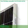 Tấm PIN năng lượng mặt trời STP345S-24/Vfw đóng vai trò thu nhận ánh nắng mặt trời và chuyển đổi thành điện năng. Kết cấu bể mặt kính dày, chắc chắn.