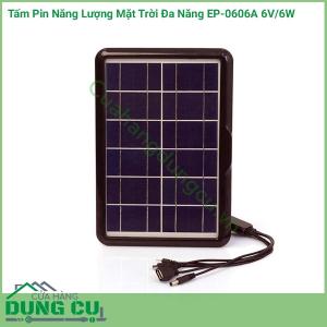 Tấm Pin năng lượng mặt trời EP-0606A 6V/6W