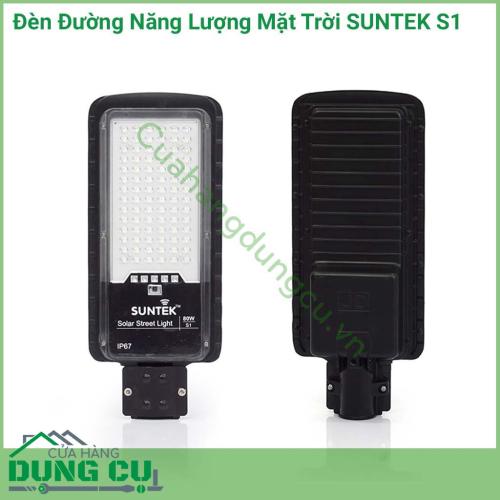 Đèn đường năng lượng mặt trời 80W-S1 sử dụng chiếu sáng như đèn sân vườn cho đèn đường, đèn cột, đèn chiếu, biệt thự, khu đất rộng, khu vườn, khu ao, vuông tôm...Đèn tích hợp bộ cảm biến ánh sáng, tự động sáng đèn khi trời tối và tắt đèn khi trời sáng. 