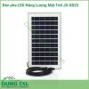 Đèn pha LED năng lượng mặt trời JD-8825 sử dụng chiếu sáng như đèn sân vườn cho biệt thự, đèn đường, đèn chiếu, đèn cho các khu đất rộng, khu vườn, khu ao, ..Đèn tích hợp bộ cảm biến ánh sáng, tự động sáng đèn khi trời tối và tắt đèn khi trời sáng.