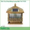 Đèn trụ cổng năng lượng mặt trời TC02 chuyên dùng để lắp đặt và trang trí tại các vị trí ở cổng, sân vườn, trang trí biệt thự, resot...là giải pháp chiếu sáng thông minh, tối ưu, tiết kiệm năng lượng, không thải thủy ngân ra môi trường.