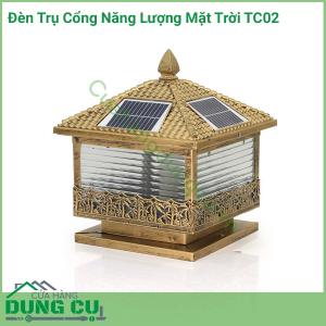 Đèn trụ cổng năng lượng mặt trời TC02
