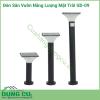 Đèn sân vườn năng lượng mặt trời GD-09 vừa là thiết bị chiếu sáng, vừa là vật dụng trang trí cho sân vườn. Đèn sân vườn GD-09 thiết kế đơn giản, dễ dàng lắp đặt phù hợp cho sân vườn biệt thự, resort, khách sạn, công viên...