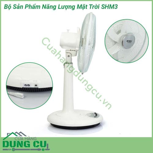 Trong những ngày nóng bức lại bị mất điện hay những nơi không thể kéo nguồn điện sẽ gây cho bạn, thành viên trong gia đình sự khó chịu, nhưng khi sở hữu bộ sản phẩm năng lượng mặt trời SHM3 thì việc có điện hay không có điện sẽ không thành vấn đề.