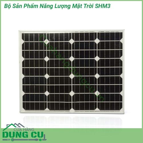 Trong những ngày nóng bức lại bị mất điện hay những nơi không thể kéo nguồn điện sẽ gây cho bạn, thành viên trong gia đình sự khó chịu, nhưng khi sở hữu bộ sản phẩm năng lượng mặt trời SHM3 thì việc có điện hay không có điện sẽ không thành vấn đề.