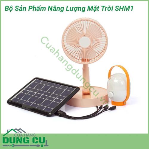 Bộ sản phẩm năng lượng mặt trời SHM1 là bộ sản phẩm hữu ích mà mỗi gia đình lên có để phòng trường hợp mỗi khi mất điện hoặc những nơi chưa có nguồn điện lưới.