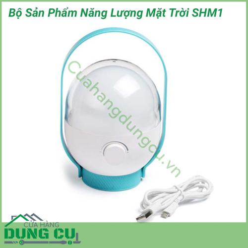 Bộ sản phẩm năng lượng mặt trời SHM1 là bộ sản phẩm hữu ích mà mỗi gia đình lên có để phòng trường hợp mỗi khi mất điện hoặc những nơi chưa có nguồn điện lưới.