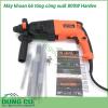 Máy khoan bê tông công suất 800W Harden máy có thiết kế thông minh, hoạt động mạnh mẽ và hiệu quả, giúp bạn có thể khoan trên nhiều bề mặt chất liệu như: nhôm, gỗ, bê tông,… một cách dễ dàng.