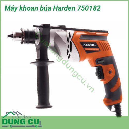 Máy khoan búa Harden công suất 850W là một trong những vật dụng không thể thiếu khi thực hiện các ngành công nghiệp, xây dựng, sửa chữa, cơ khí... Được làm từ chất liệu hợp kim cao cấp, sản phẩm có độ bền bỉ cao, không bị mài mòn.