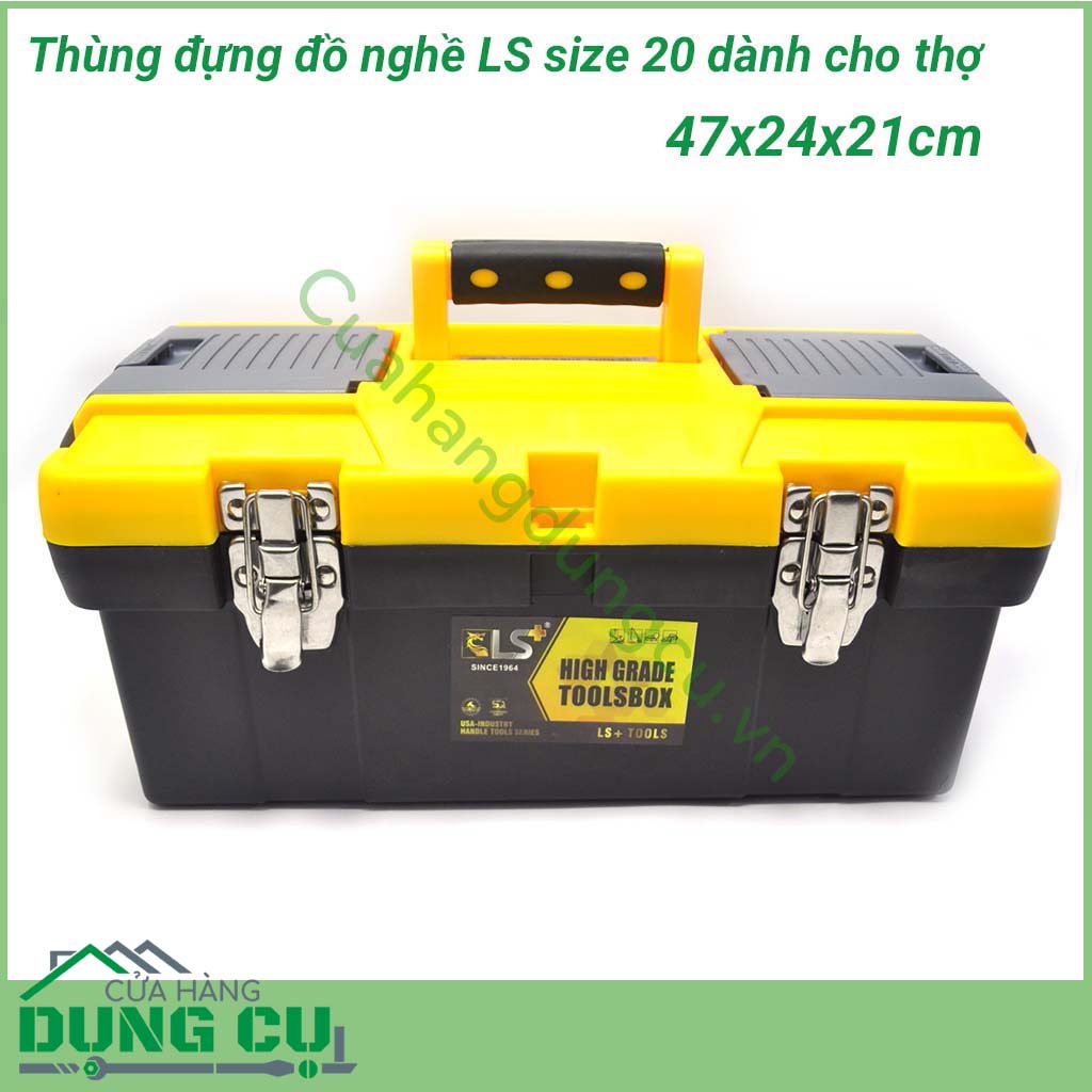 Thùng đựng đồ nghề LS size 20 dành cho thợ