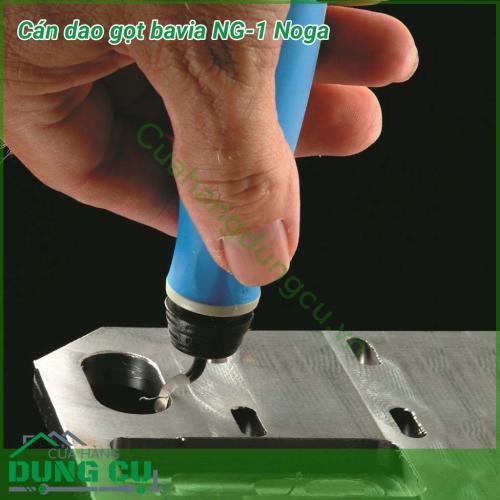 Cán dao gọt bavia NG-1 Noga được thiết kế nhỏ gọn. Sản phẩm được làm bằng chất liệu nhựa siêu nhẹ, bền bỉ, tạo cảm giác thoải mái cho người sử dụng.