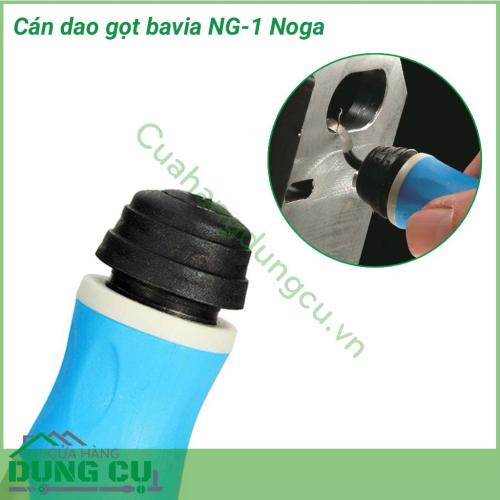 Cán dao gọt bavia NG-1 Noga được thiết kế nhỏ gọn. Sản phẩm được làm bằng chất liệu nhựa siêu nhẹ, bền bỉ, tạo cảm giác thoải mái cho người sử dụng.