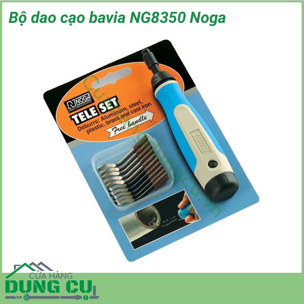 Bộ dao cạo bavia NG8350 Noga