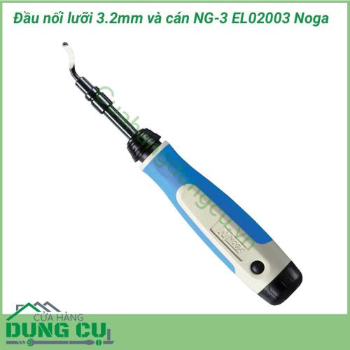 Đầu nối lưỡi 3.2mm và cán NG-3 EL02003 Noga