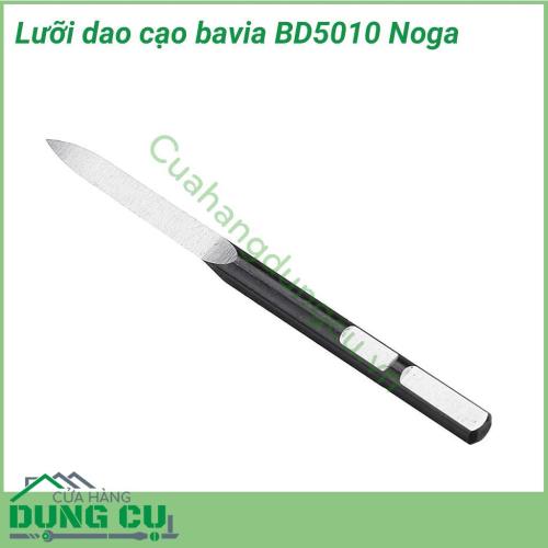 Lưỡi dao cạo bavia BD5010 Noga sử dụng để lấy dấu, cắt cạnh, cạo bavia.., phù hợp với mọi vật liệu: thép, nhôm, nhựa...