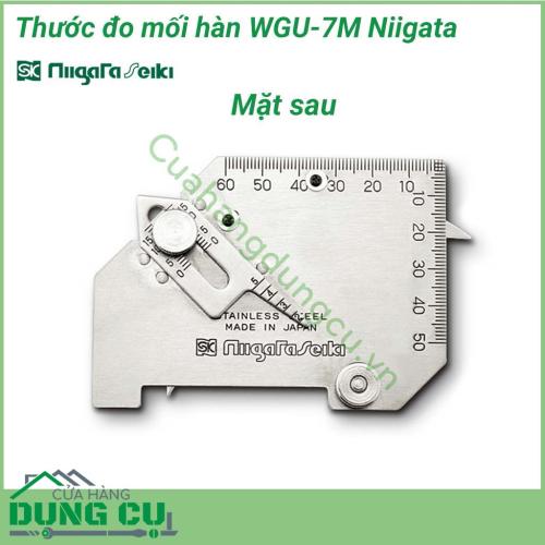 Thước đo mối hàn WGU-7M Niigata là thiết bị quen thuộc của các kỹ thuật viên cơ khí, ngành xây dựng hay điện tử. Sản phẩm được sản xuất bởi thương hiệu Niigata, nó mang đến nhiều tính năng nổi bật như khả năng đo, ứng dụng linh hoạt với độ chính xác cao.