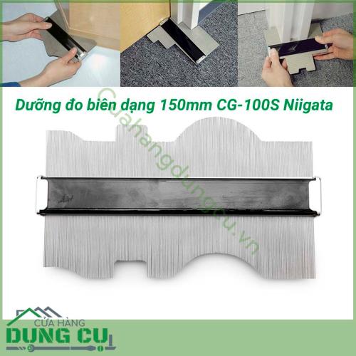 Dưỡng đo biên dạng 150mm CG-100S Niigata là dụng cụ dùng để xác định tất cả các góc và tất cả các cạnh vuông, tròn, tam giác…của các chi tiết khác nhau. Dưỡng đo biên dạng được sử dụng nhiều cho xây dựng.