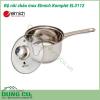 Bộ nồi chảo inox Elmich Komplet EL3112 được làm bằng chất liệu inox không gỉ, chắc chắn. Với cấu tạo 5 lớp đáy chống ăn mòn cao và không tác dụng với thức ăn, không thôi nhiễm, giải phóng các chất độc hại cho sức khỏe.