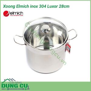 Xoong Elmich inox 304 Luxor 28cm