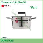 Xoong inox 304 AMADIS 18cm