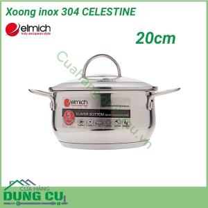 Xoong inox 304 CELESTINE 20cm