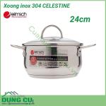 Xoong inox 304 CELESTINE 24cm