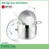 Nồi hấp inox 304 Elmich 22cm EL3360 sử dụng cho mọi loại bếp. Với cấu trúc đáy 5 lớp, giúp truyền và giữ nhiệt tốt. Nồi được tráng lớp đáy từ nên không kén bếp, sử dụng được trên tất cả các bếp như bếp từ, bếp ga, bếp hồng ngoại,... 