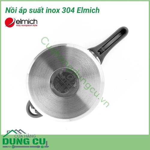 Nồi áp suất inox 304 Elmich 22cm 5.5L EL3371 được làm từ vật liệu inox 304 tuyệt đối an toàn cho sức khỏe. Nồi áp suất được cấu tạo đáy 3 lớp giúp truyền nhiệt đều nấu nhanh và nhừ hơn so với các sản phẩm khác. 