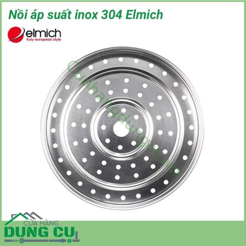 Nồi áp suất inox 304 Elmich 22cm 5.5L EL3371 được làm từ vật liệu inox 304 tuyệt đối an toàn cho sức khỏe. Nồi áp suất được cấu tạo đáy 3 lớp giúp truyền nhiệt đều nấu nhanh và nhừ hơn so với các sản phẩm khác. 