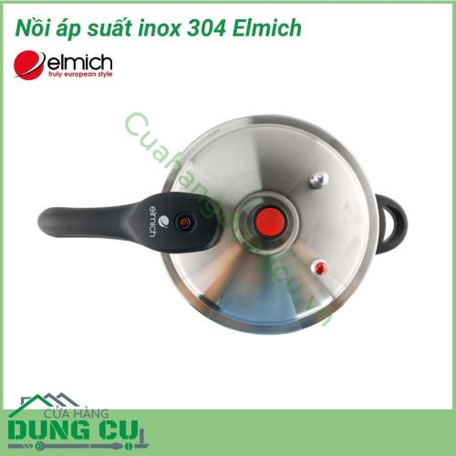 Nồi áp suất inox 304 Elmich 22cm 5.5L EL3371 được làm từ vật liệu inox 304 tuyệt đối an toàn cho sức khỏe. Nồi áp suất được cấu tạo đáy 3 lớp giúp truyền nhiệt đều nấu nhanh và nhừ hơn so với các sản phẩm khác. 