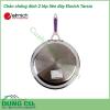 Chảo chống dính 2 lớp liền đáy Elmich Tarsia 28cm EL2373 được làm bằng nhôm bên ngoài phủ lớp inox bền bỉ, sáng bóng, hạn chế được các vết bám bẩn và việc vệ sinh lau chùi cũng nhanh chóng và dễ dàng