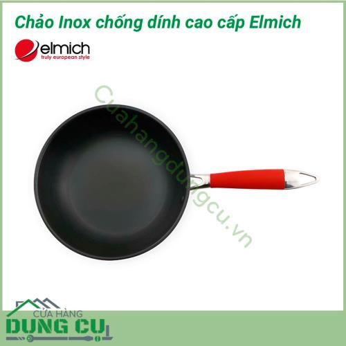 Chảo Inox chống dính ELMICH 28cm được các nhà nghiên cứu hằng đầu SÉC đã kiểm chứng thực tiễn an toàn cho sức khỏe. Chảo Elmich dùng được cho nhiều loại bếp khác nhau.