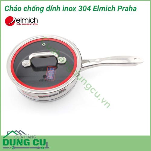 Chảo chống dính inox 304 Elmich Praha 28cm EL3140 được làm từ Inox 304, chống ăn mòn cao, không tác dụng với thức ăn, không phôi nhiễm, giải phóng các chất độc hại. Do đó, sản phẩm tuyệt đối an toàn cho sức khỏe người tiêu dùng.