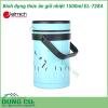 Bình đựng thức ăn giữ nhiệt 1500ml EL-7284 có khả năng giữ nhiệt cực tốt, giúp cho đồ ăn thức uống luôn thơm ngon, nóng sốt. Bình được làm từ chất liệu inox cao cấp, có độ bền cao và hợp vệ sinh, đảm bảo an toàn sức khỏe người dùng.