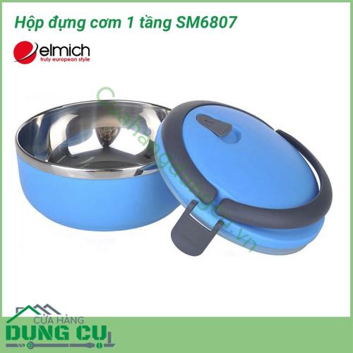 Hộp đựng cơm 1 tầng Smartcook SM6807 được làm từ chất liệu cao cấp, nên rất an toàn cho sức khỏe người sử dụng. Thiết kế với kiểu dáng đẹp mắt, cùng màu sắc nổi bật, mang lại một sản phẩm lưu trữ thực phẩm có tính thẩm mỹ cao. 