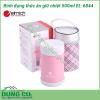 Bình đựng thức ăn giữ nhiệt 500ml EL-6844 với thể tích sử dụng 500ml, được làm hoàn toàn từ chất liệu inox an toàn sức khỏe người tiêu dùng. Kiểu dáng đơn giản và sang trọng, cực kỳ gọn nhẹ, phù hợp với những người đi lịch hay luôn mang theo bên mình.