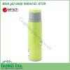 Bình giữ nhiệt 500ml EL-0739 kiểu dáng và màu sắc trẻ trung  bắt mắt, thiết kế tiện dụng với nắp bình có thể dùng làm ca uống nước, nhỏ gọn tiện lợi mang theo bên mình.