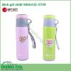 Bình giữ nhiệt 500ml EL-0739 kiểu dáng và màu sắc trẻ trung  bắt mắt, thiết kế tiện dụng với nắp bình có thể dùng làm ca uống nước, nhỏ gọn tiện lợi mang theo bên mình.