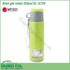 Bình giữ nhiệt 500ml EL-0739 kiểu dáng và màu sắc trẻ trung  bắt mắt, thiết kế tiện dụng với nắp bình có thể dùng làm ca uống nước, nhỏ gọn tiện lợi mang theo bên mình.