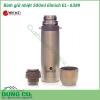 Phích giữ nhiệt Elmich 500ml EL- 6389 là sản phẩm có sự kết hợp của công nghệ giữ nhiệt 3 lớp độc đáo từ thương hiệu Elmich của Cộng hòa Séc. Sản phẩm được thiết kế kiểu dáng đơn giản và sang trọng, cực kỳ gọn nhẹ.