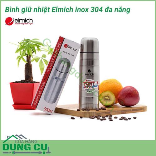 Bình giữ nhiệt Elmich 1000ml EL-5198 mang vẻ đẹp sang trọng và có độ bền dài lâu. Với dung tích 1000 ml, sản phẩm sẽ giúp bạn bảo quản nhiệt độ cả nóng và lạnh cho thức uống, bảo đảm luôn giữ nguyên nhiệt độ và hương vị.