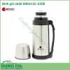 Phích giữ nhiệt 800ml EL-5208 có 3 lớp nên có thể giữ nhiệt nóng và lạnh trong nhiều giờ đồng hồ (giữ nóng/ấm từ 6 - 8 tiếng, giữ lạnh lên tới 24 tiếng để bạn có thể thưởng thức nước uống yêu thích mọi lúc, mọi nơi.