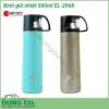 Bình giữ nhiệt 500ml EL-2968 được làm từ chất liệu inox 304 tuyệt đối an toàn cho sức khỏe người dùng. Màu sắc trẻ trung, tươi sáng, kiểu dáng thời trang được nhiều người dùng ưa chuộng. 